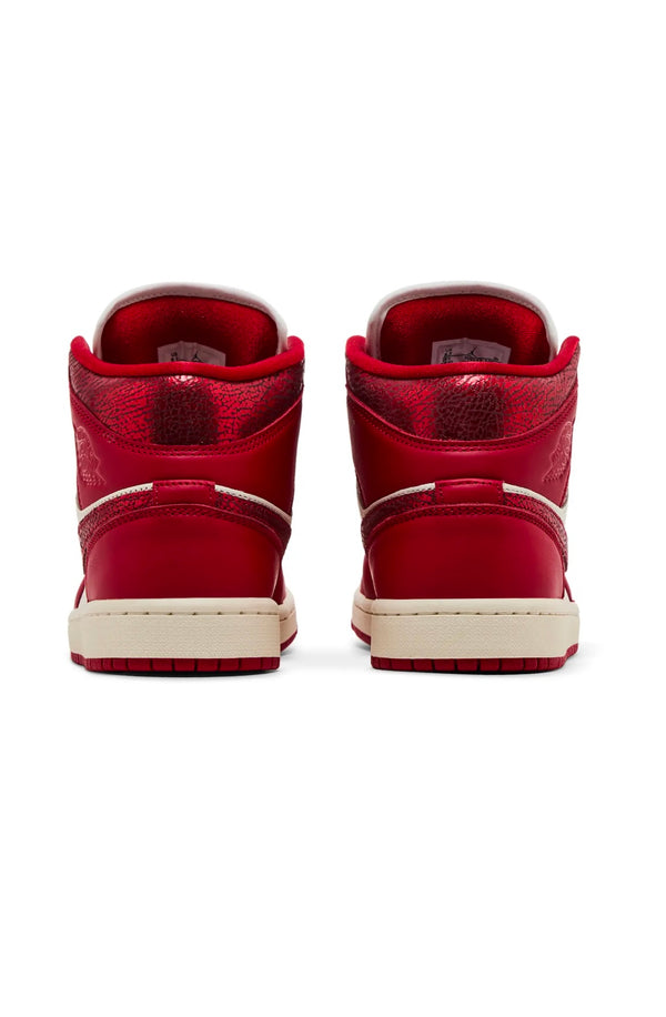 Jordan 1 mid ruby