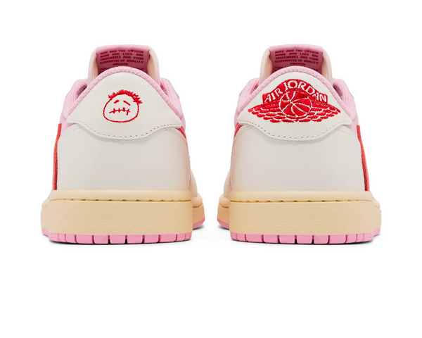 Jordan 1 Retro Low OG SP Travis Scott Sail Tropical Pink