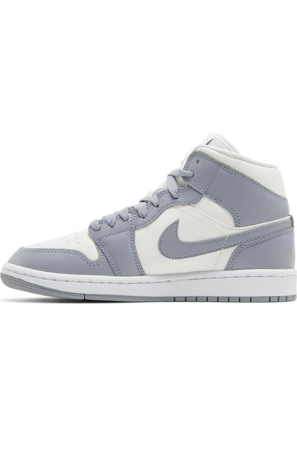 Jordan 1 mid stealth grey sail