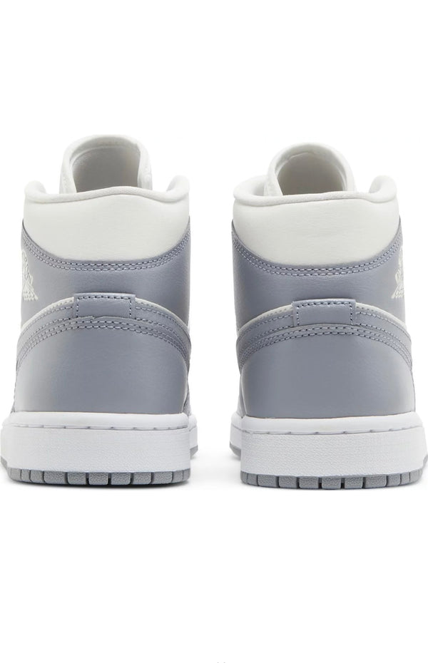 Jordan 1 mid stealth grey sail