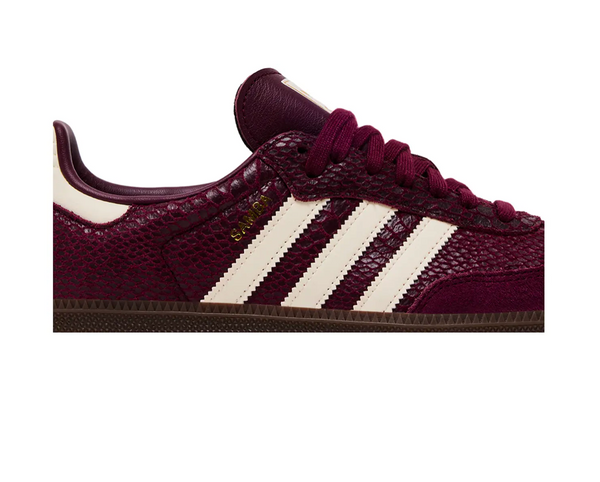 adidas Samba OG 'Maroon Cream White Gold'