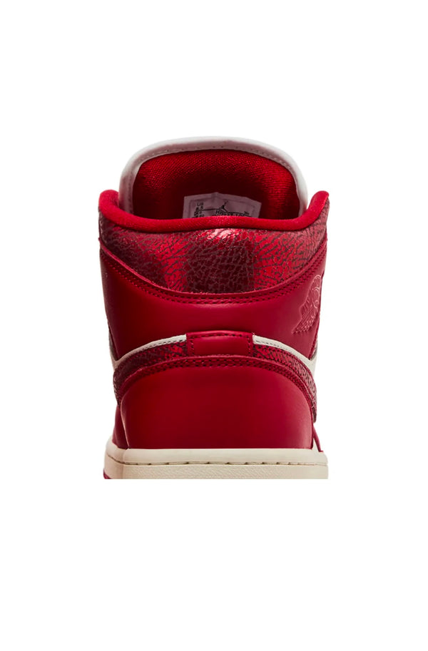 Jordan 1 mid ruby