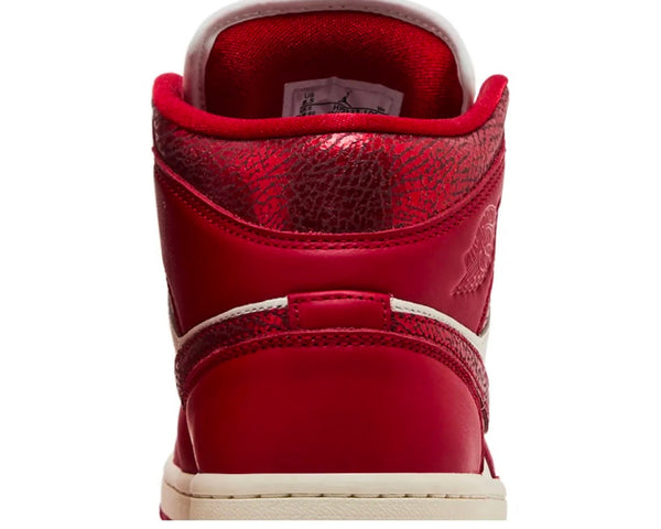 Jordan 1 mid ruby