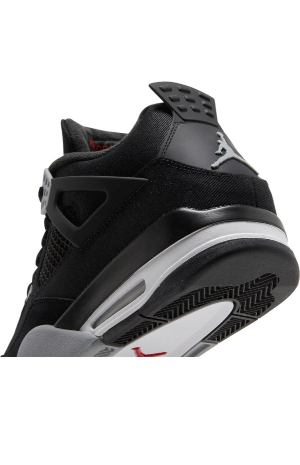 Jordan 4 Black Canvas