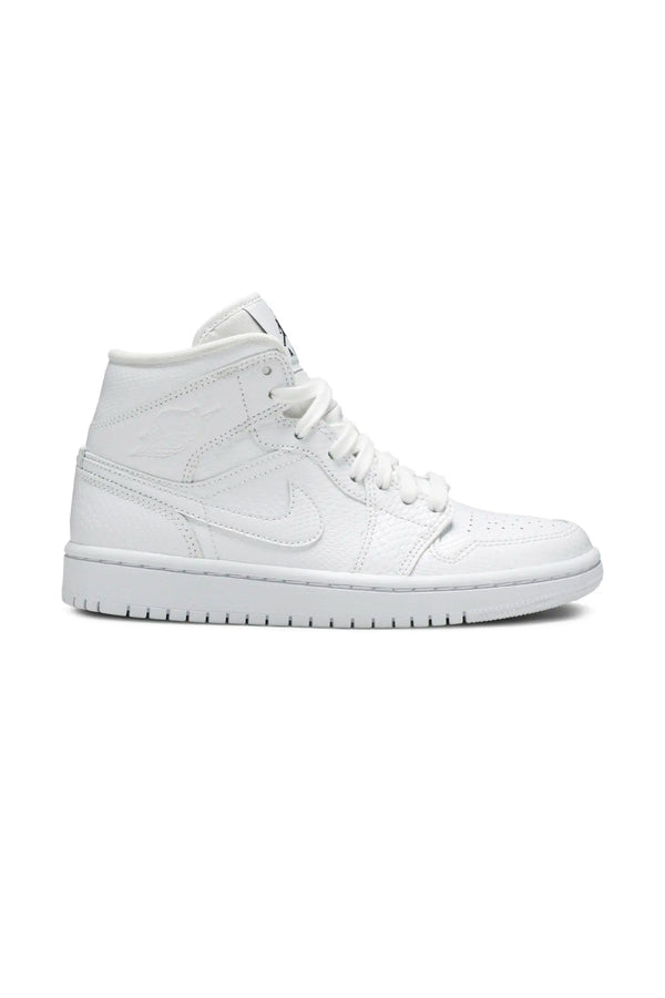 Jordan 1 mid triple white