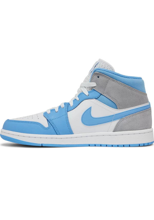 Jordan 1 mid blue grey
