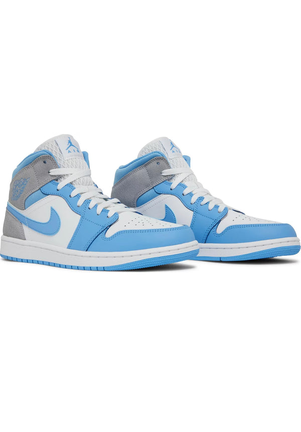 Jordan 1 mid blue grey