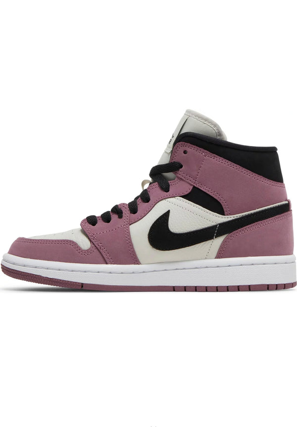 Jordan 1 mid mulberry