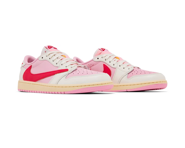 Jordan 1 Retro Low OG SP Travis Scott Sail Tropical Pink
