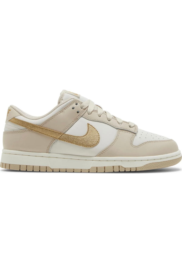 Nike dunk low phantom metallic gold