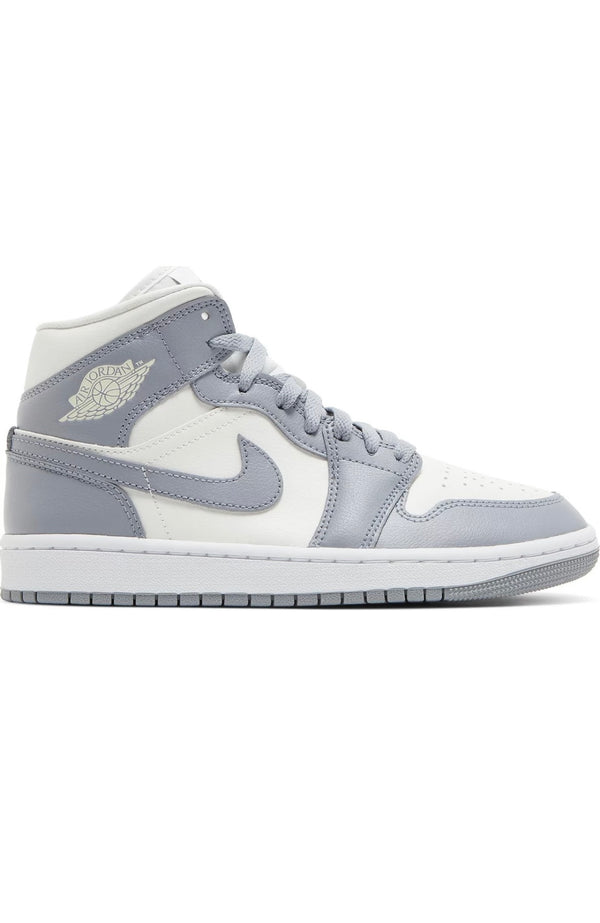 Jordan 1 mid stealth grey sail