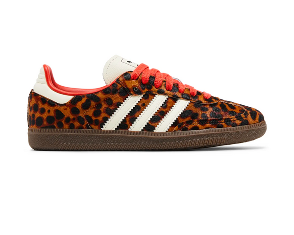 Adidas samba og leopard