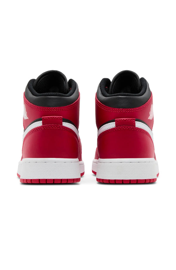 Jordan 1 mid red black