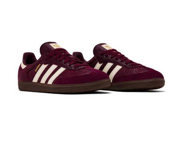 adidas Samba OG 'Maroon Cream White Gold'