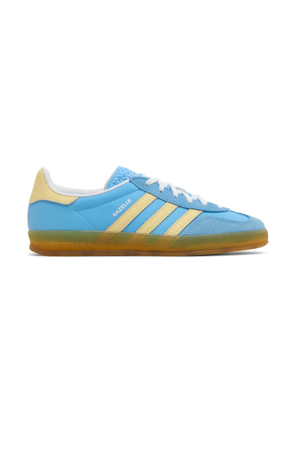 Adidas Gazelle Indoor Blu Yellow Stripe