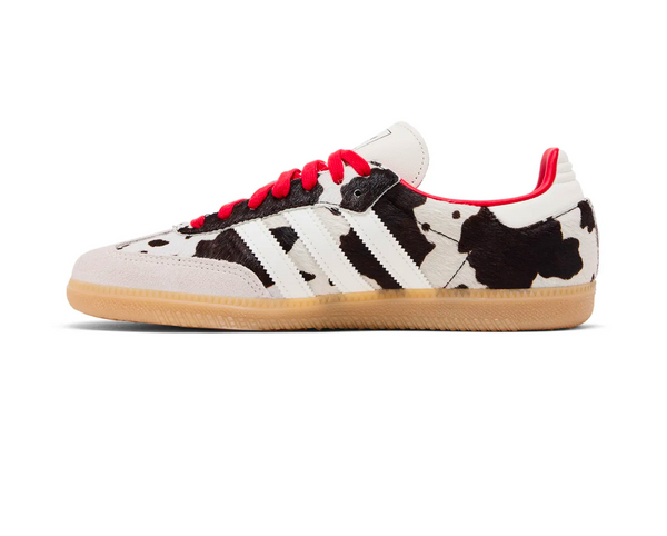 Adidas samba og Cow Print Aurora Coffee