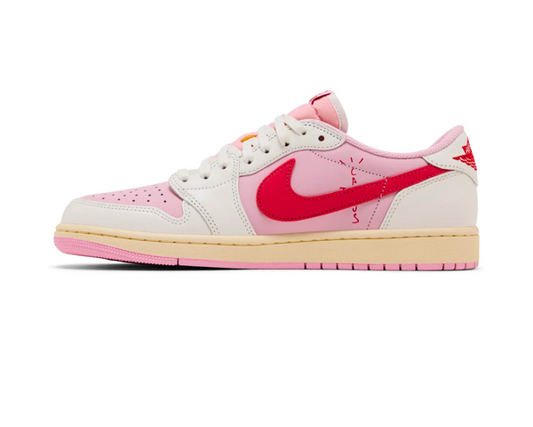 Jordan 1 Retro Low OG SP Travis Scott Sail Tropical Pink