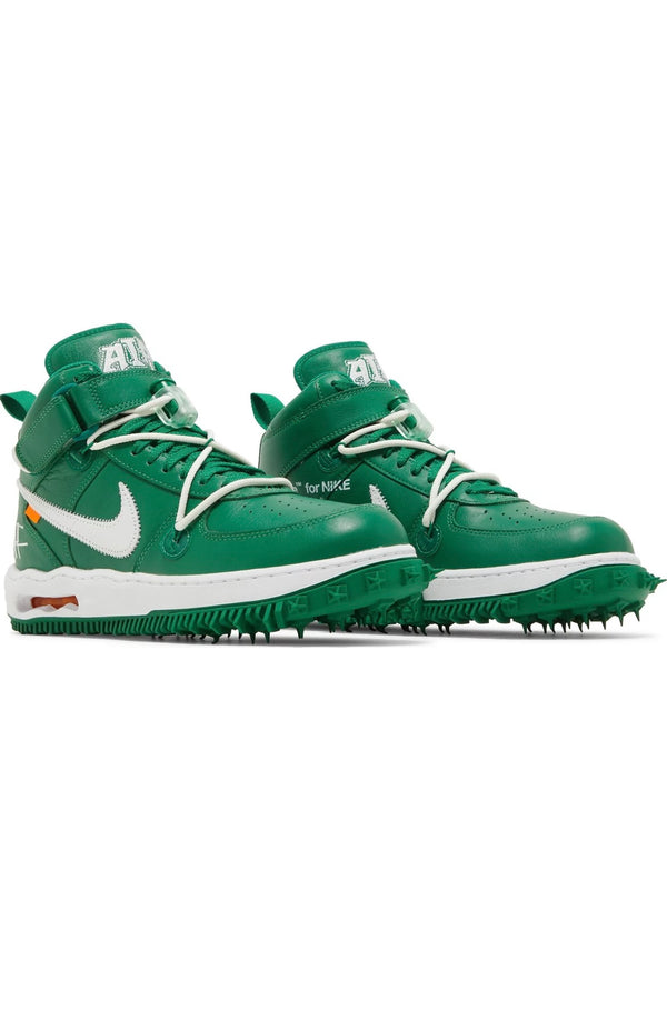 Nike air force 1 mid Off-White pine green