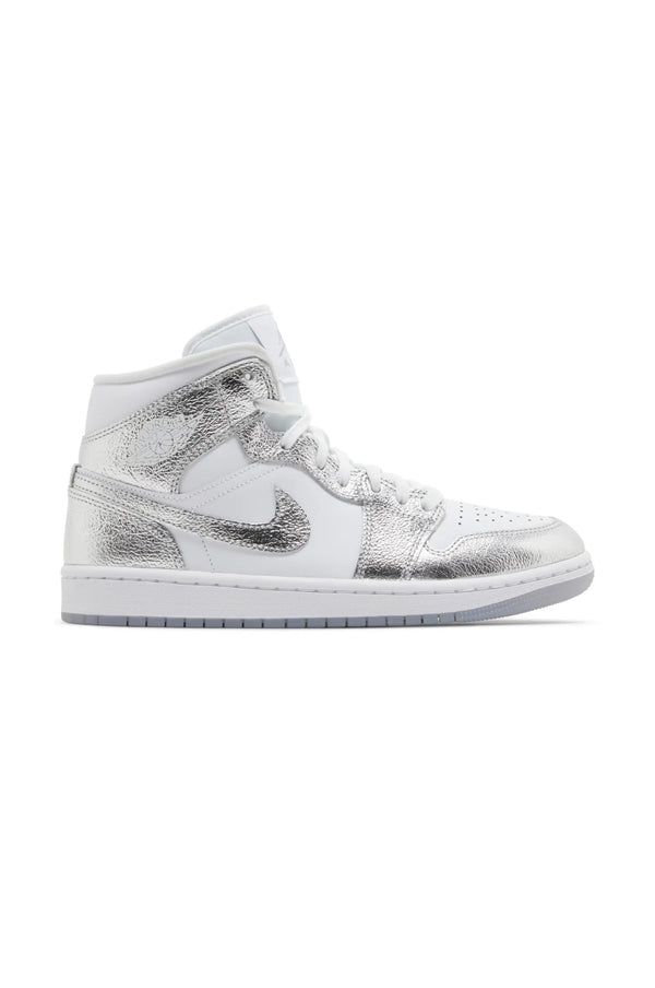 Jordan 1 Mid silver