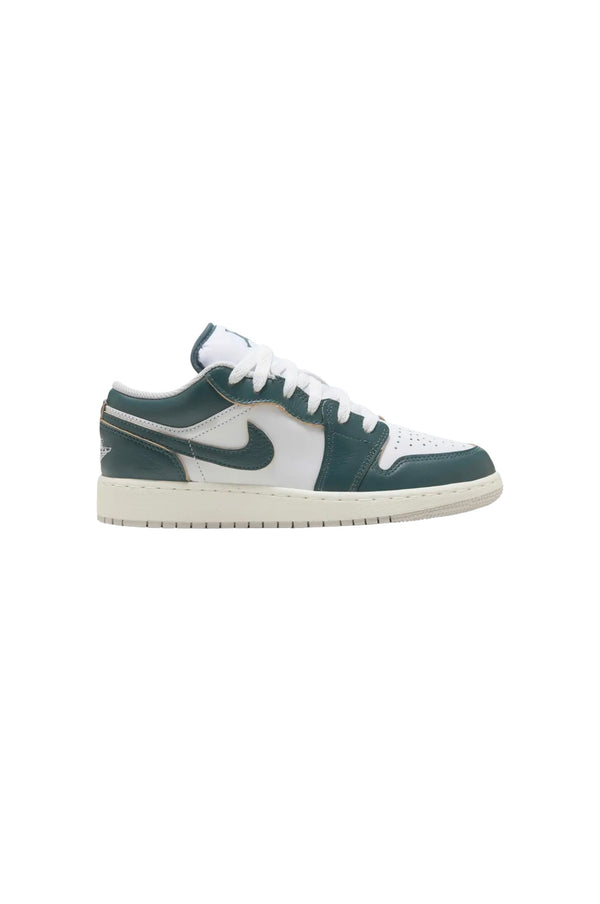 Jordan 1 Low Bone Dark Green