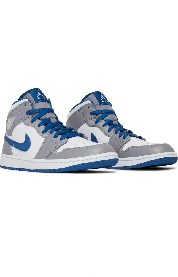 Jordan 1 mid true blue