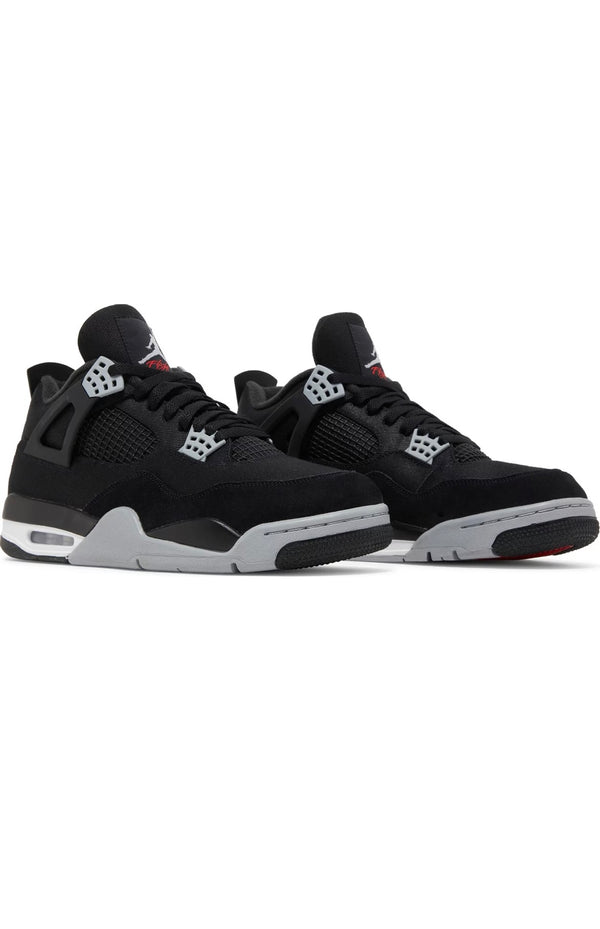Jordan 4 Black Canvas