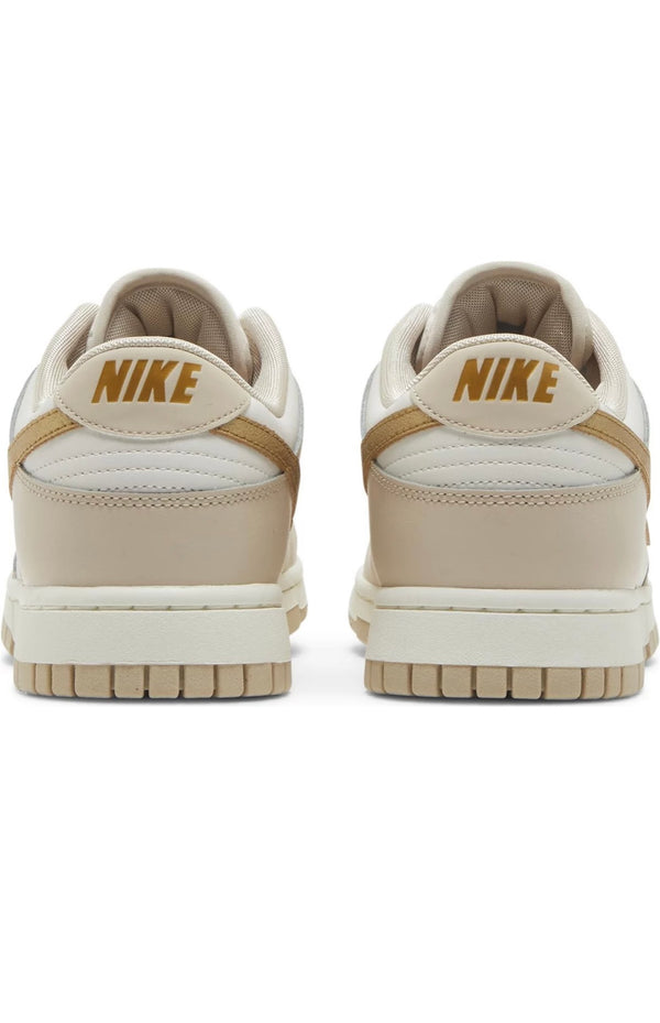 Nike dunk low phantom metallic gold