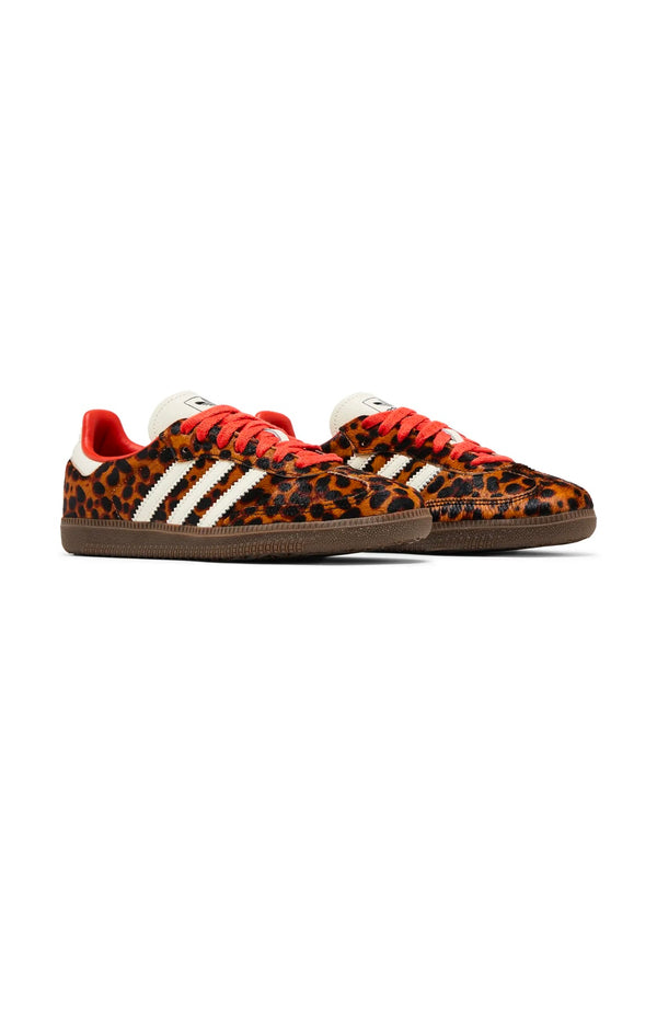sneaker Adidas Samba OG Preloved Red Leopard foto