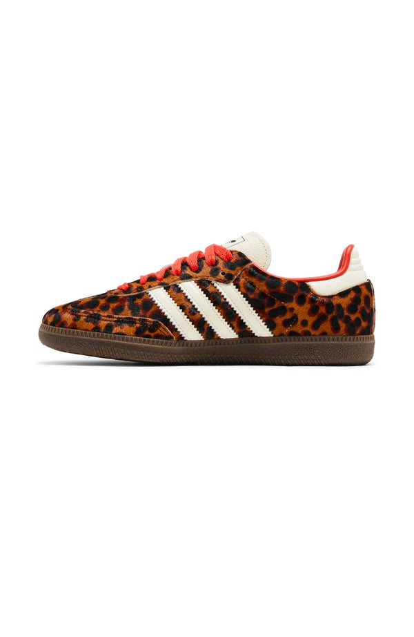 sneaker Adidas Samba OG Preloved Red Leopard interno