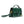 Borsa a Mano Jacquemus Le Grand Bambino Dark Green con Tracolla Regolabile