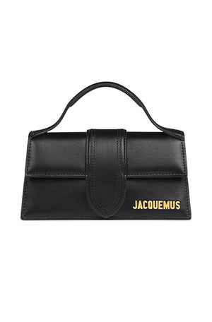 Borsa a Mano Jacquemus Bambino Mini Nera con Tracolla Regolabile