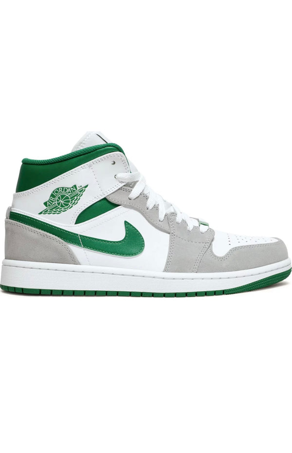 Jordan 1 mid grey green
