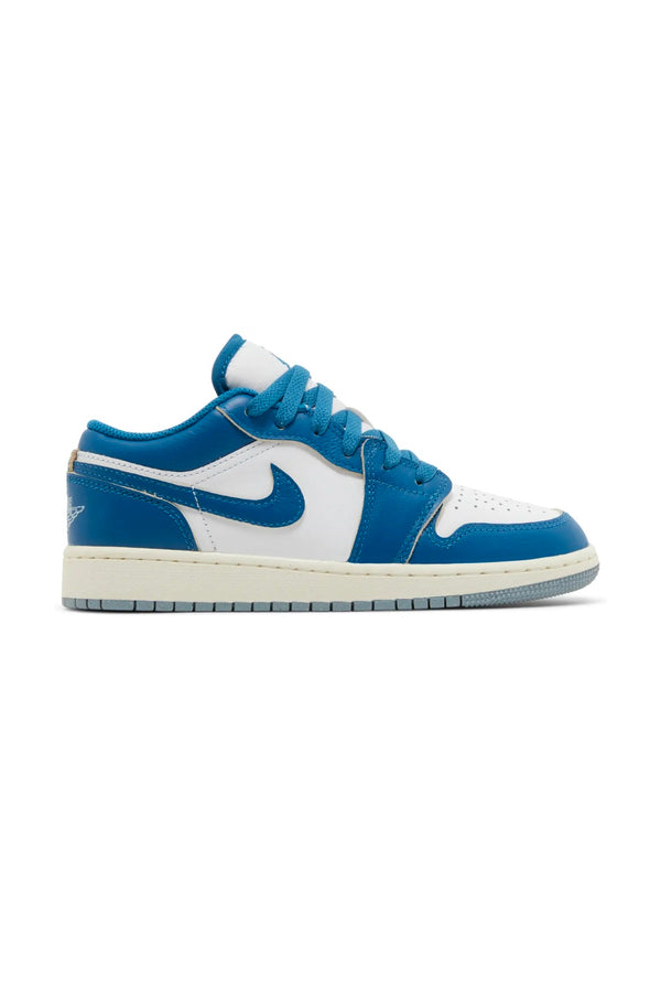 Jordan 1 low bone blu