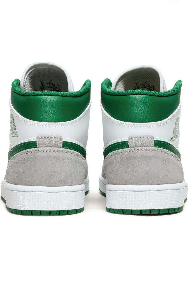 Jordan 1 mid grey green