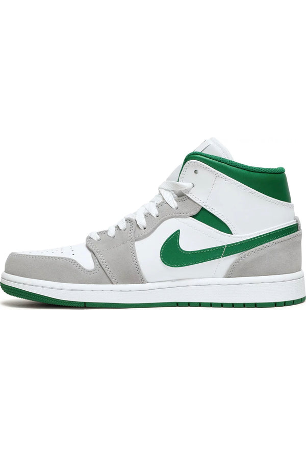 Jordan 1 mid grey green