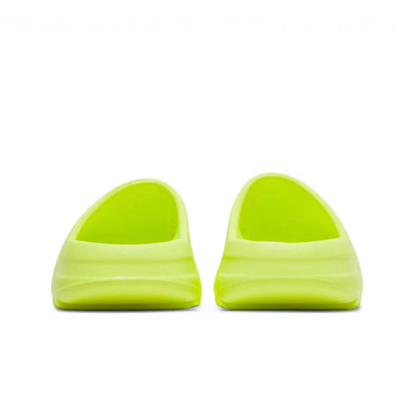 Adidas Yeezy slide green glow