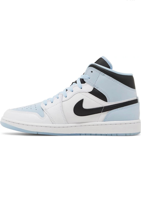 Jordan 1 mid ice blue