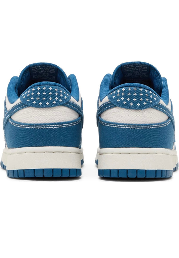 Nike dunk low Sashiko blu