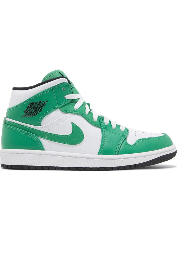 Jordan 1 mid lucky green