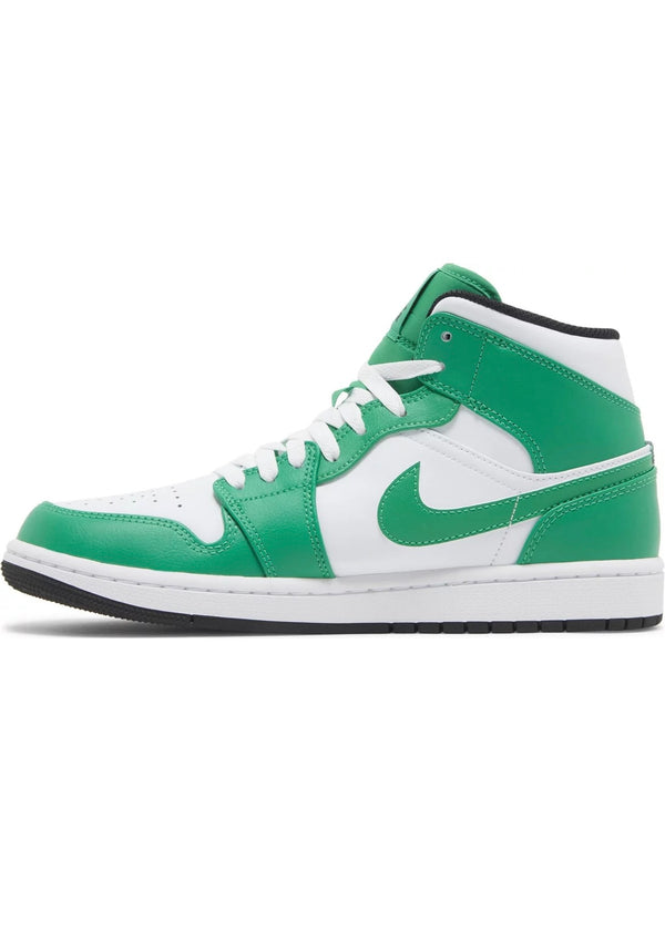 Jordan 1 mid lucky green