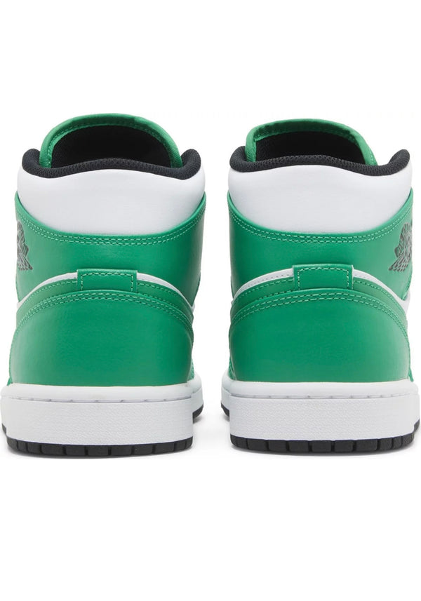 Jordan 1 mid lucky green