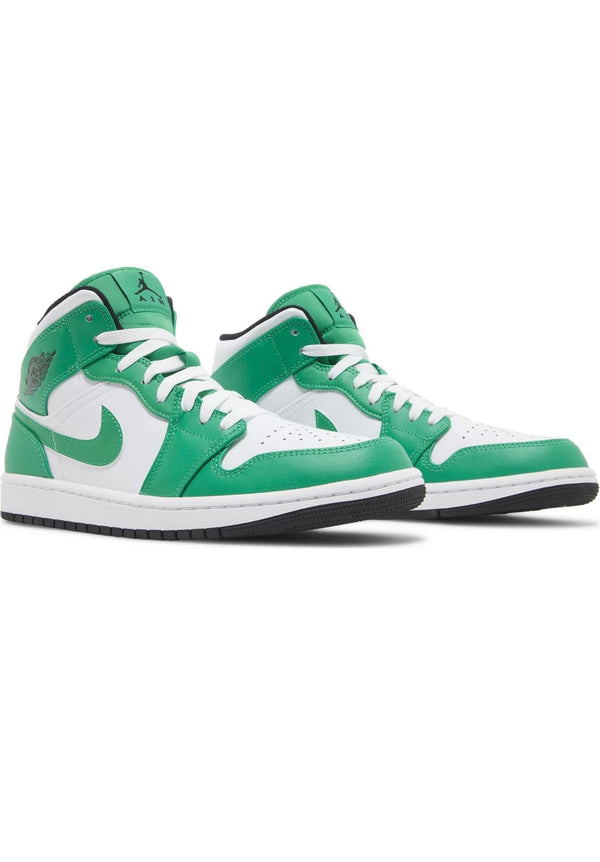 Jordan 1 mid lucky green