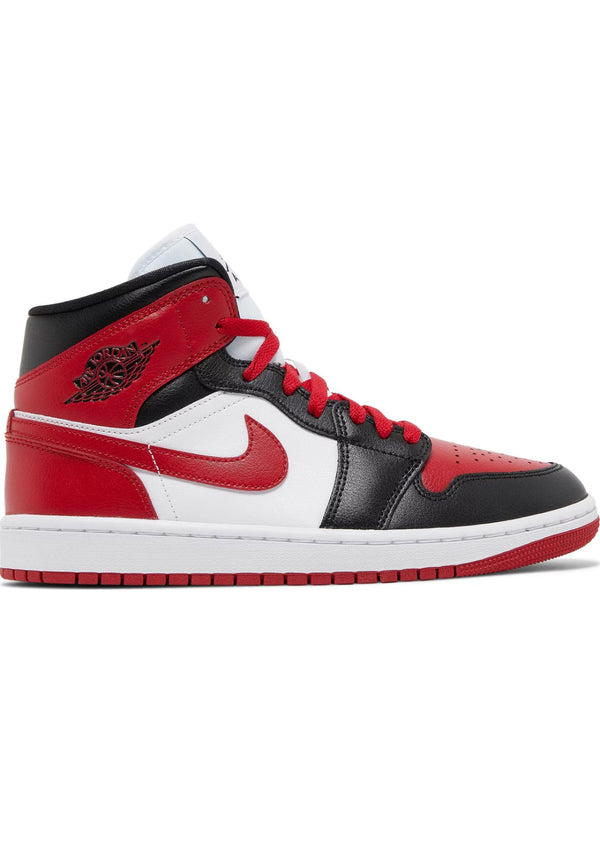 Jordan 1 mid bred toe