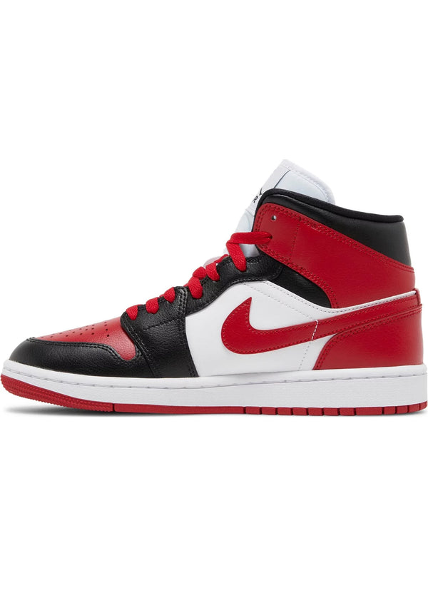 Jordan 1 mid bred toe