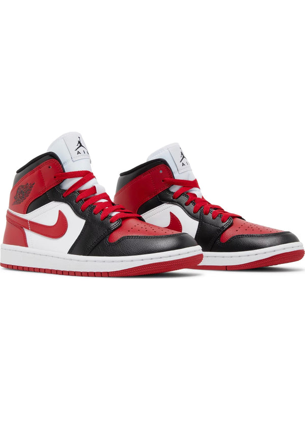 Jordan 1 mid bred toe