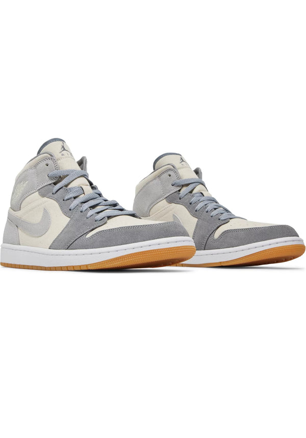 Jordan 1 mid grey milk