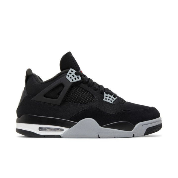 Jordan 4 Black Canvas