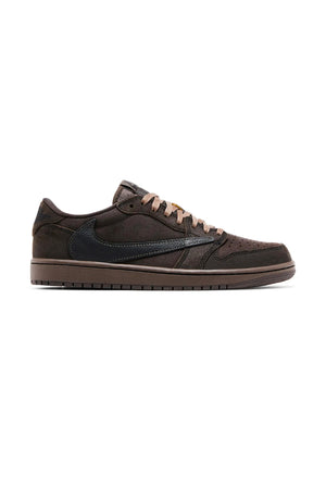 Sneakers Basse Jordan 1 Low Travis Scott Velvet Brown 