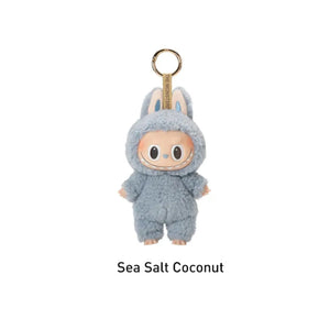 Labubu Sea Salt Coconut personaggio peluche portachiavi The Monsters collezione Pop Mart