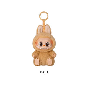 Labubu BABA personaggio peluche portachiavi The Monsters collezione Pop Mart